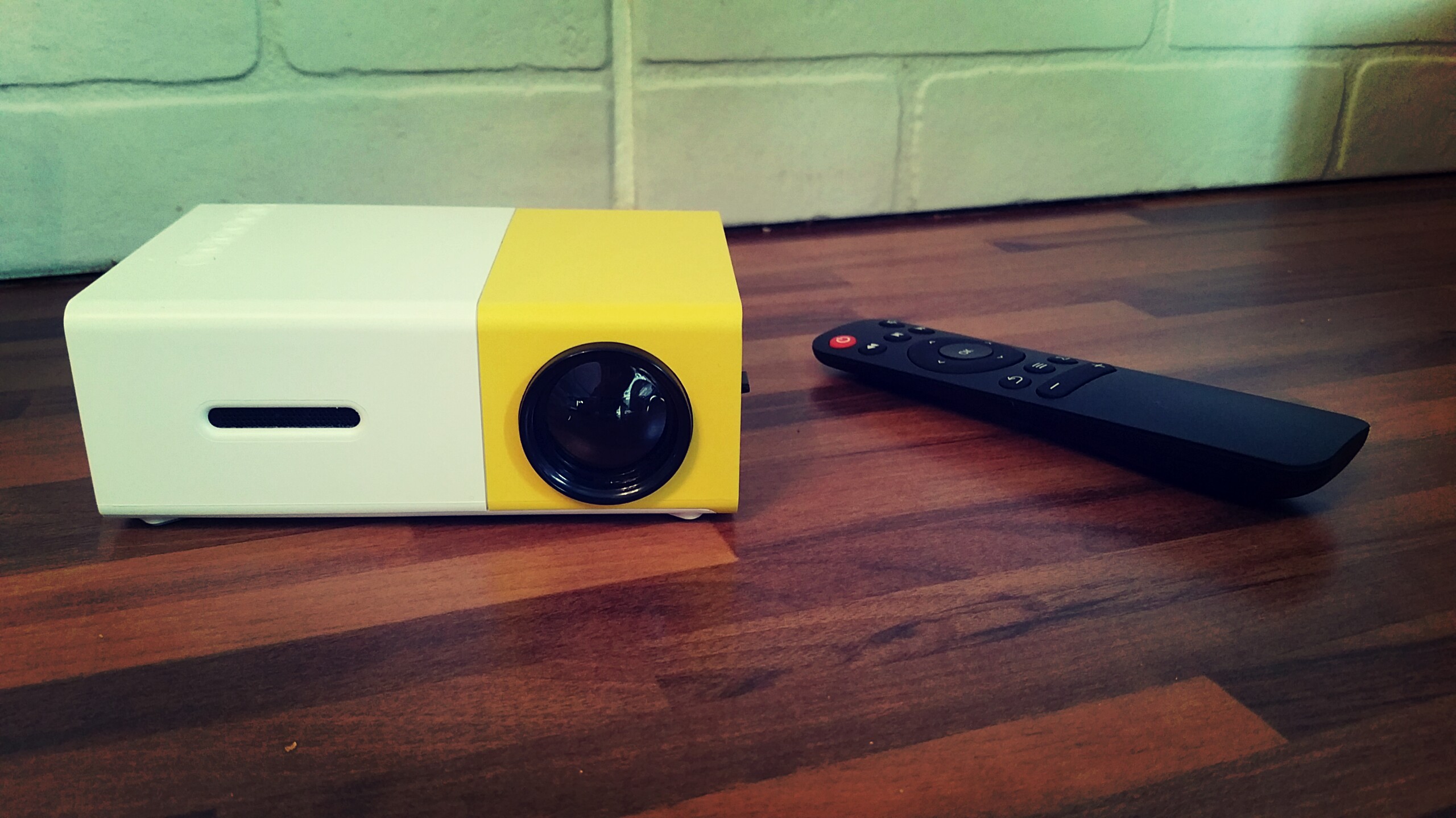 Test du projecteur portable Yg300