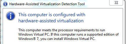 Comment vérifier que  la technologie de virtualisation est activé ou désactivé?