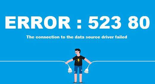 SAS - ERROR: 523 80 - The connection to the data source driver failed