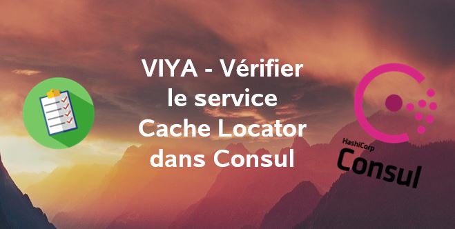 [VIYA]  Vérifier le service Cache Locator dans Consul