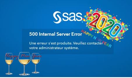 VIYA - SASLogon - 500 Internal Server Error