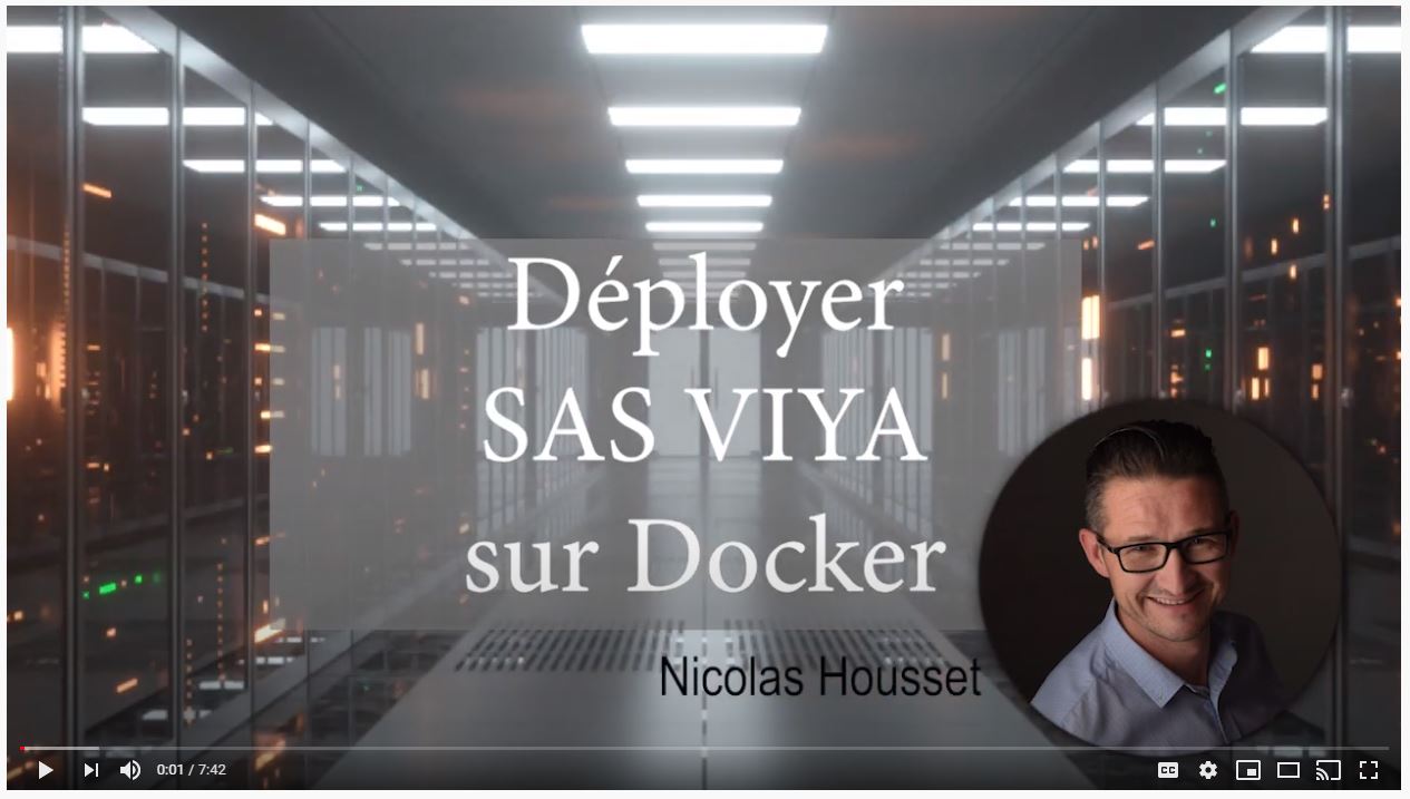 Déployer SAS® Viya® programing-only sur Docker