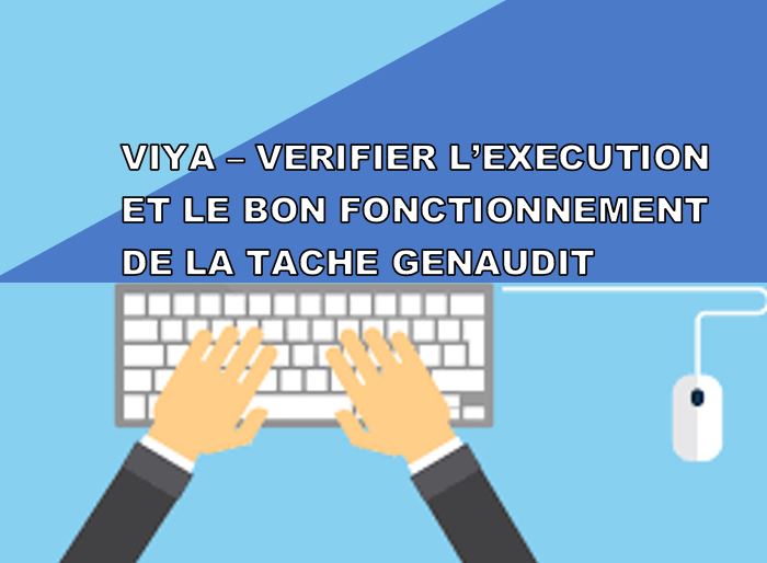 Vérifier l'exécution et  le bon fonctionnement de la tâche genAudit