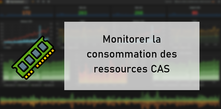 Monitorer la consommation des ressources CAS